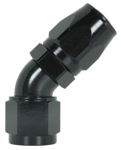 10 45 Degree Hose End - BLK